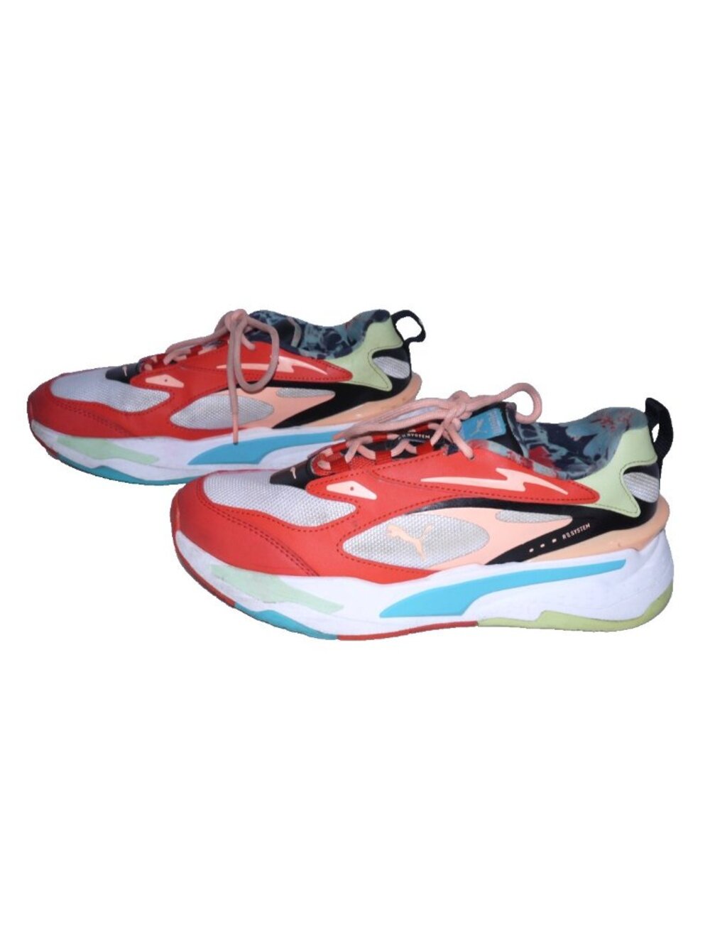 Puma RS-Fast HF multicolor women's sneakers leather & fabric 385402-01 size 9 - Picture 7 of 10